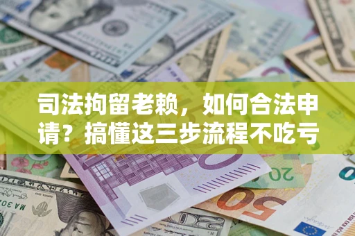 北京司法拘留老赖，如何合法申请？搞懂这三步流程不吃亏！