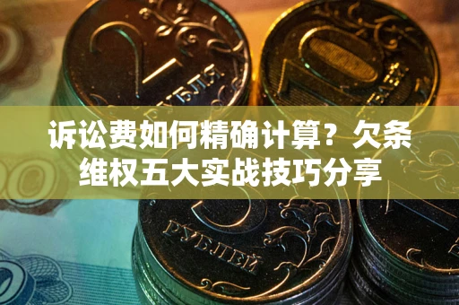 北京诉讼费如何精确计算？欠条维权五大实战技巧分享